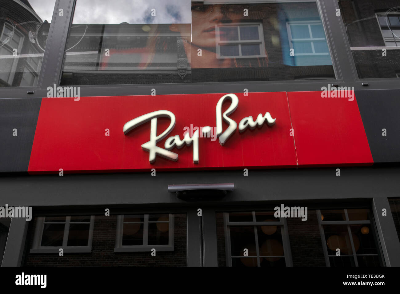 Billboard Ray Ban At Amsterdam The Netherlands 2019 Stock Photo - Alamy