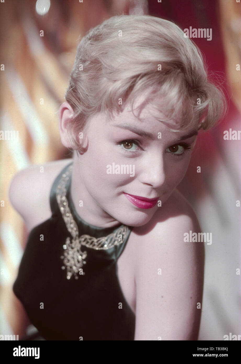 Susanne Cramer, deutsche Schauspielerin, Deutschland 1950er Jahre. German actress Susanne Cramer, Germany 1950s. Stock Photo