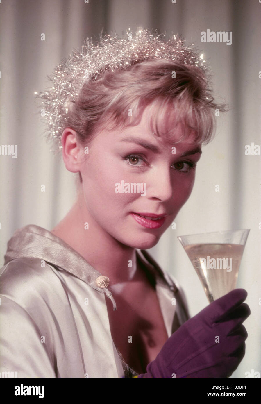 Susanne Cramer, deutsche Schauspielerin, Deutschland 1950er Jahre. German actress Susanne Cramer, Germany 1950s. Stock Photo