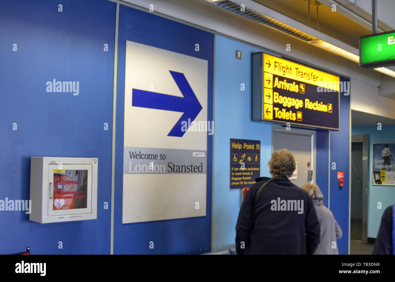 Stansted Airport Stansted Express London, United Kingdom. June 14 2018. Airport reception