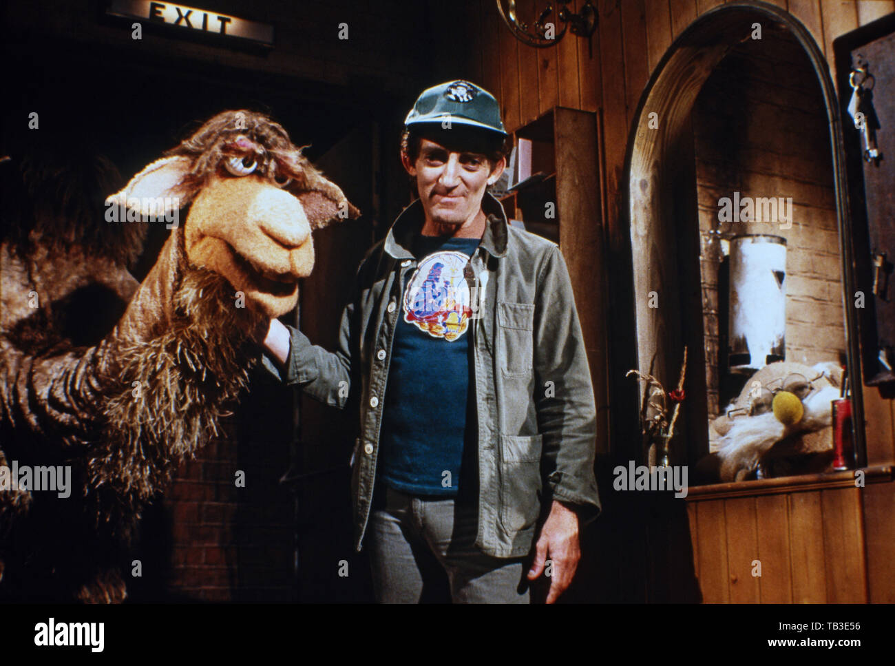 The Muppet Show, Fernsehserie, USA/Großbritannien 1976 - 1981, Comedyshow mit Puppen und Gaststar Marty Feldman Stock Photo