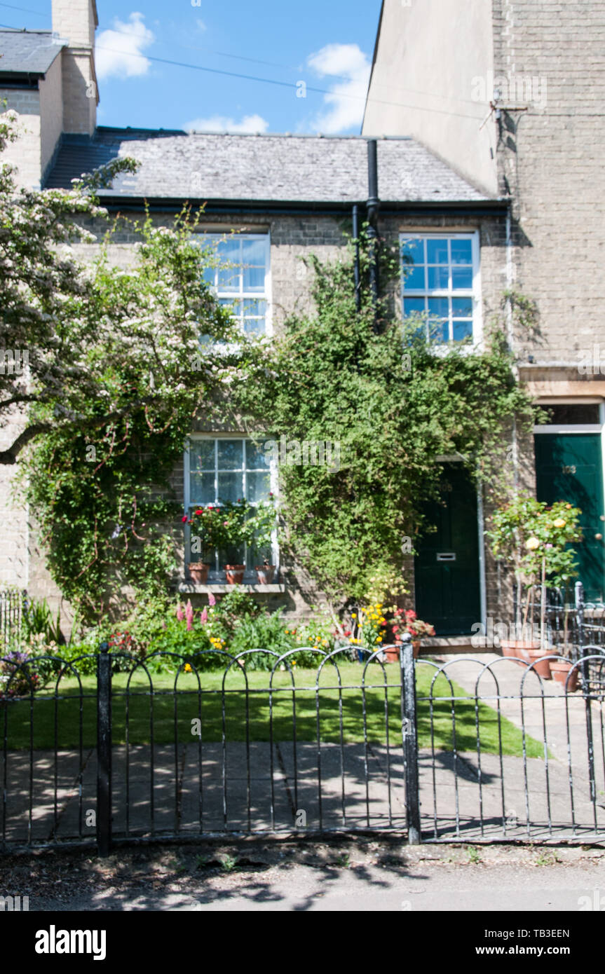 A typical property on the outskirts of along the footpath following the