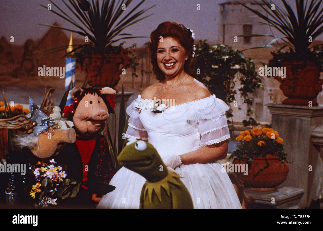The Muppet Show, Fernsehserie, USA/Großbritannien 1976 - 1981, Comedyshow mit Puppen und Gaststar Beverly Sills Stock Photo