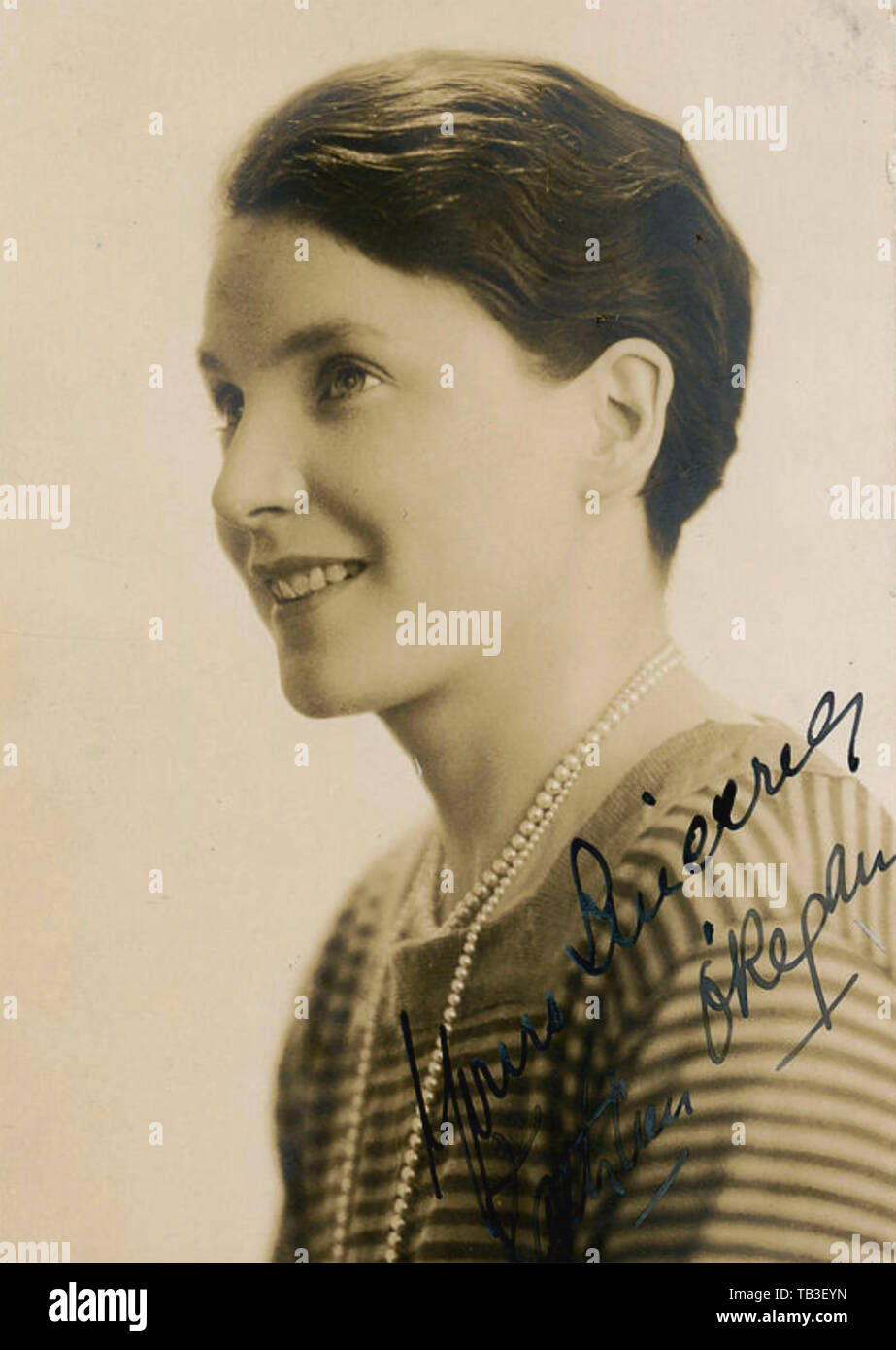 KATHLEEN O'REGAN (1903-1970) Irish actress Stock Photo