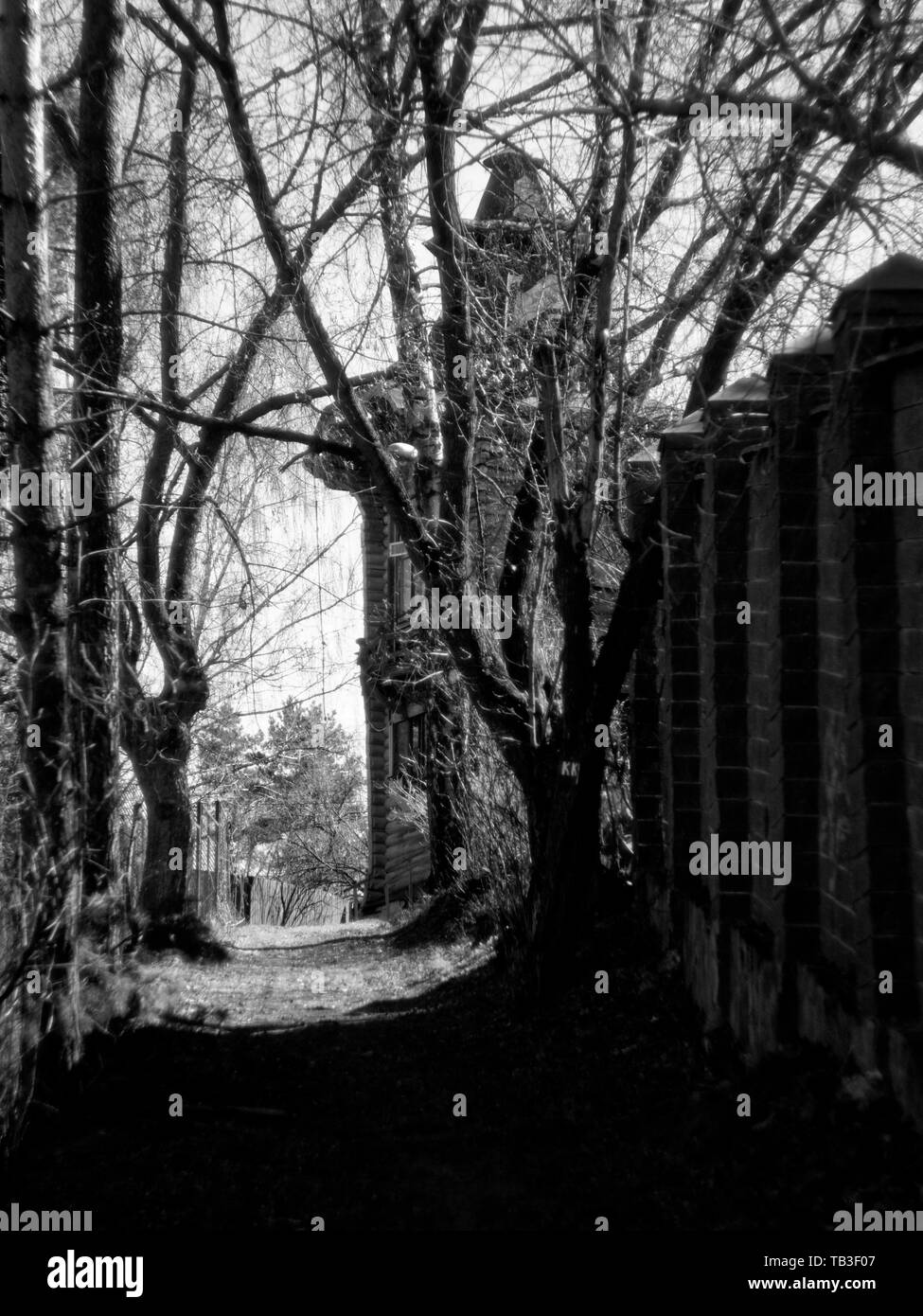 House barn in north Black and White Stock Photos & Images - Alamy