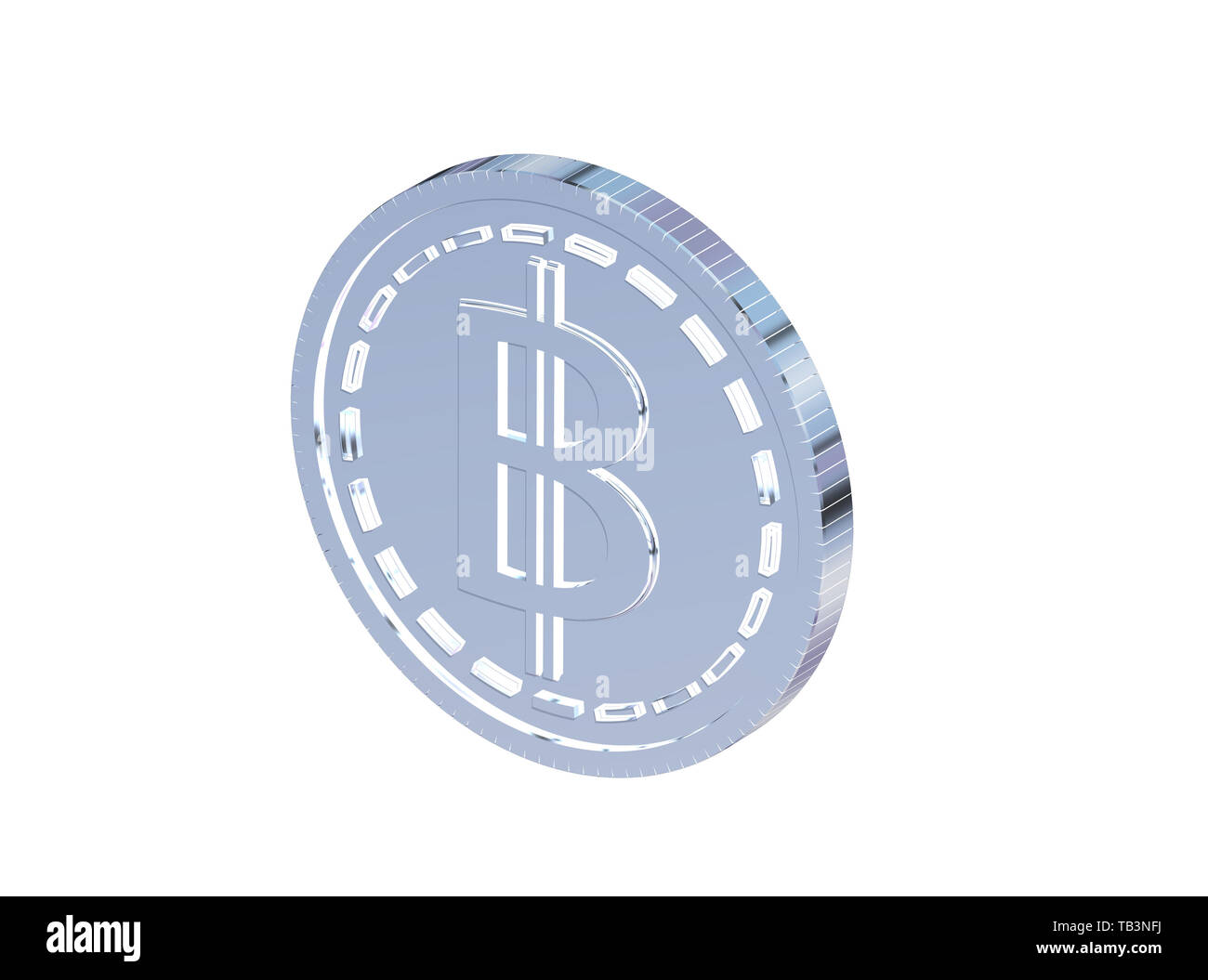 Bitcoin coin. Cryptocurrency money digital blockchain symbol , Object ...