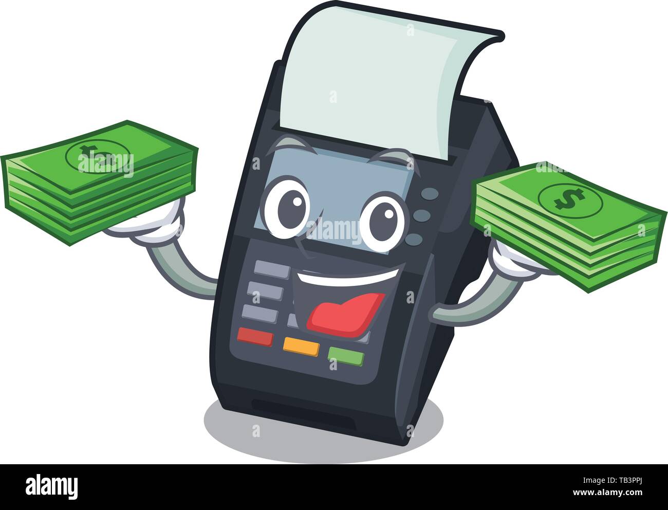 With money bag EDC machine in the cartoon shape Stock Vector Image & Art - Alamy With money bag EDC machine in the cartoon shape Stock Vector Image & Art - Alamy