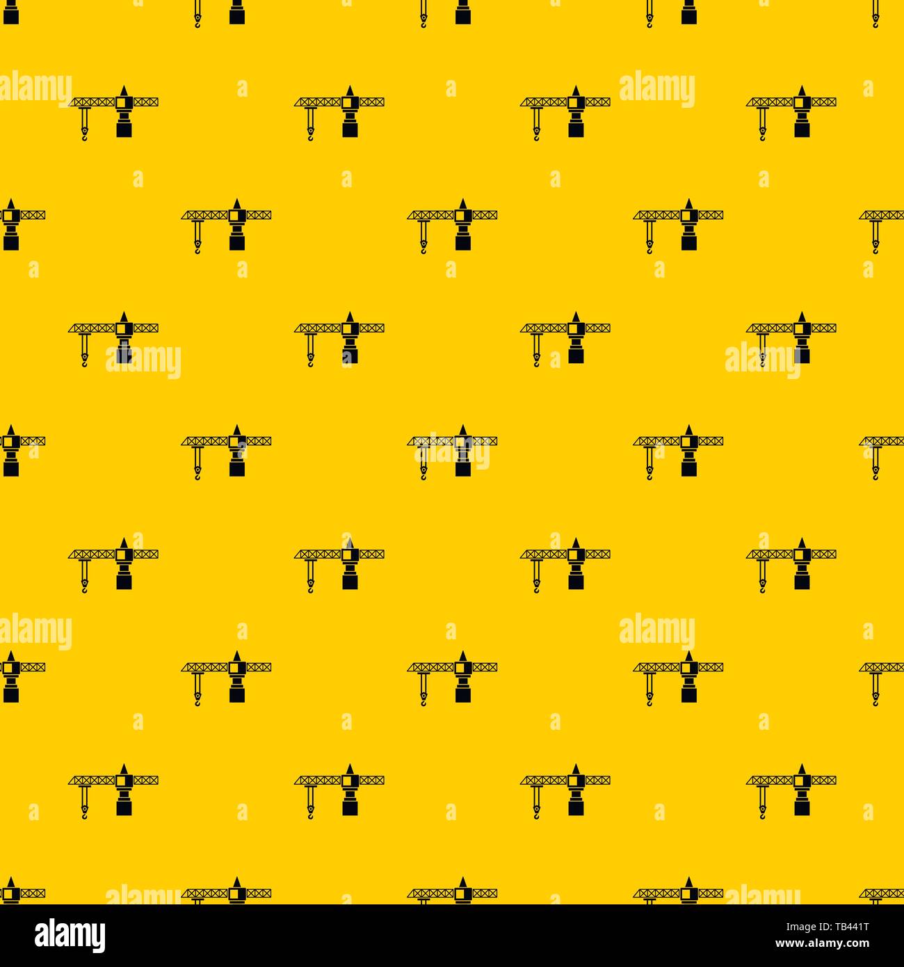 Crane pattern vector Stock Vector