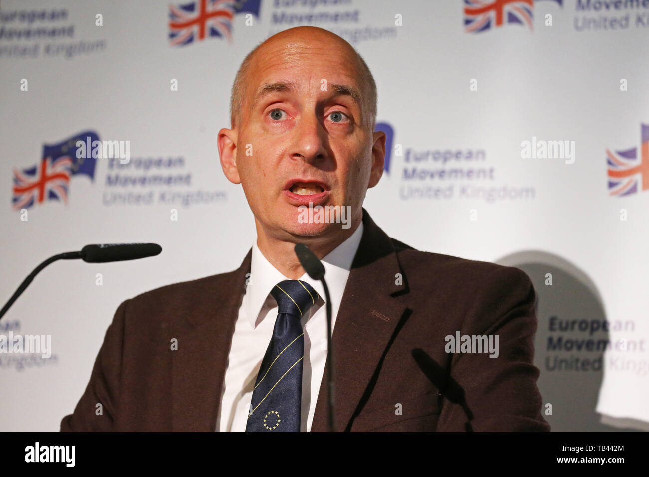 Lord Andrew Adonis speaking at an event to discuss the future of ...