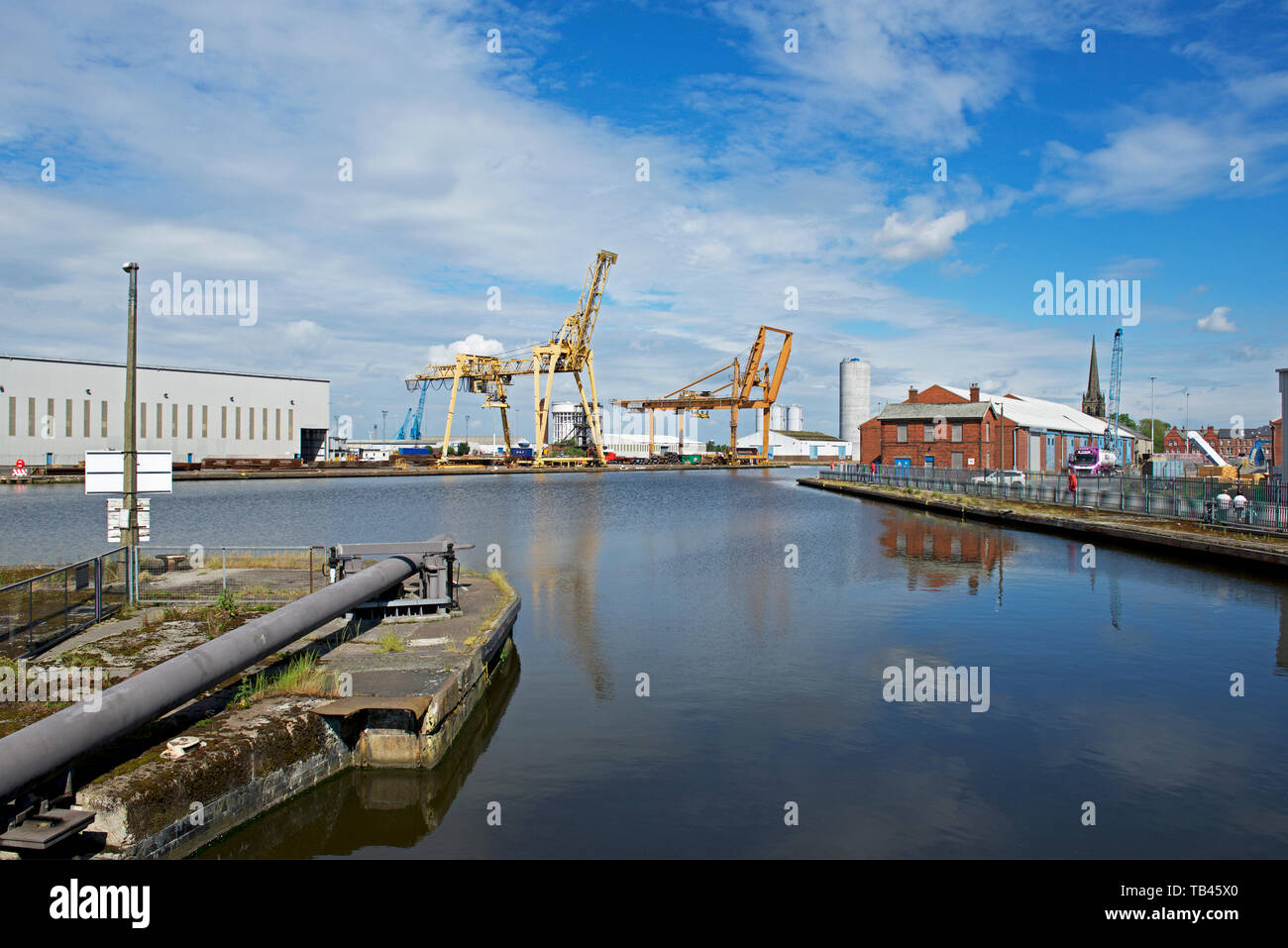 Goole Docks, East Yorkshire, England UK