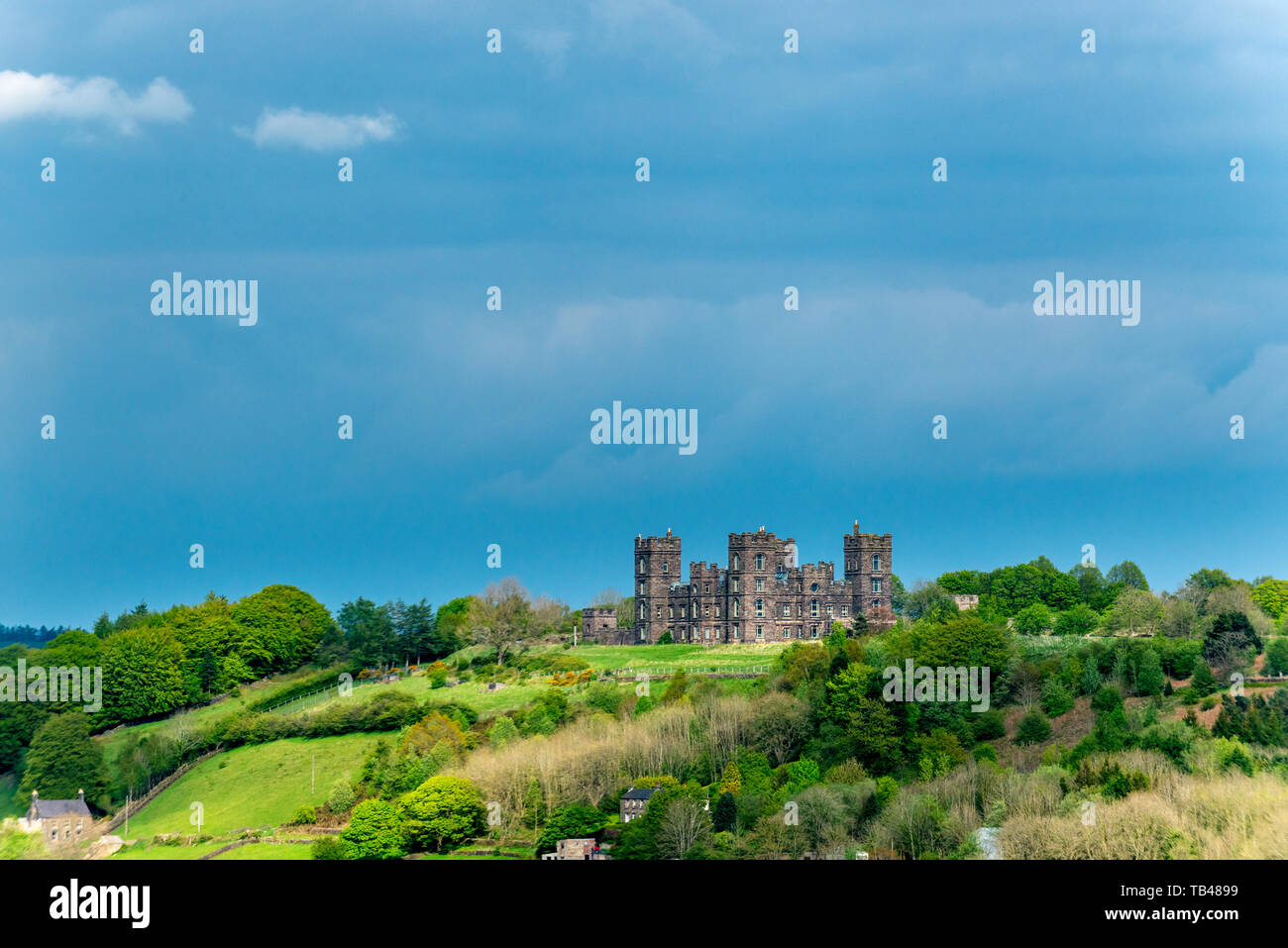 Riber Castle in Derbyshire Stock Photo - Alamy