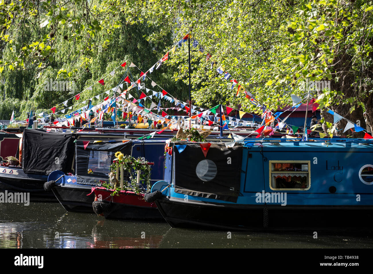 Canalway Calvalcade festival, Little Venice, London, England, United Kingdom Stock Photo