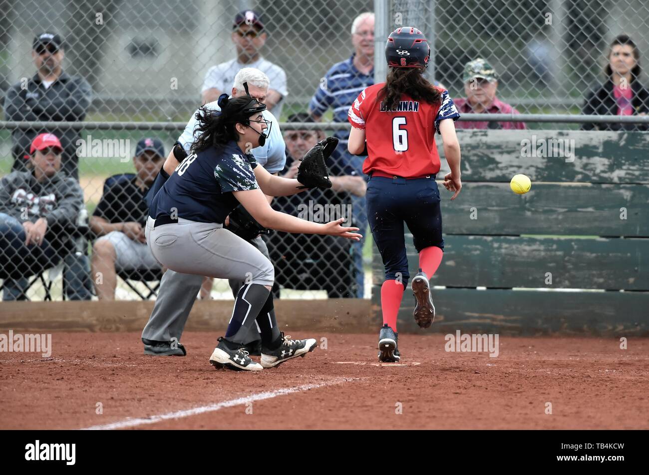 Runner scoring from third base following a wild pitch as the pitcher