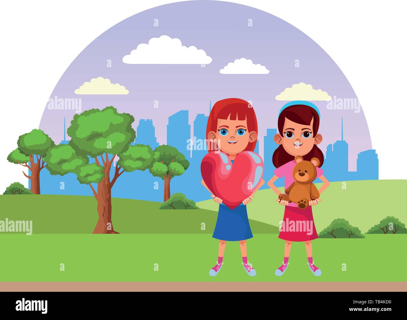 young kids avatar carton character Stock Vector Image & Art - Alamy