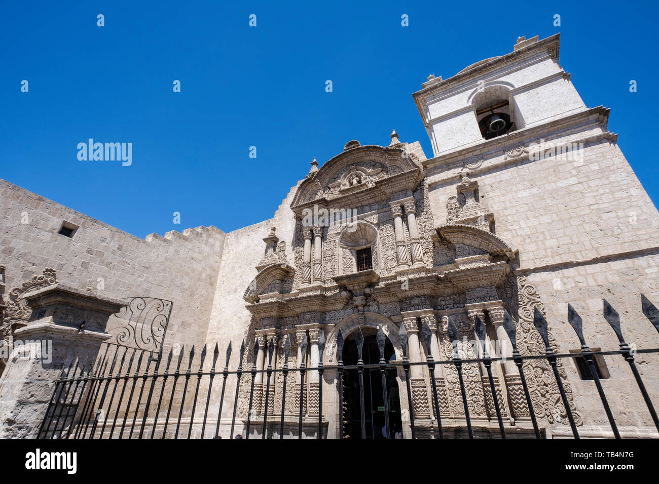 Church of the Company or Iglesia de la Compañía is a small baroque ...