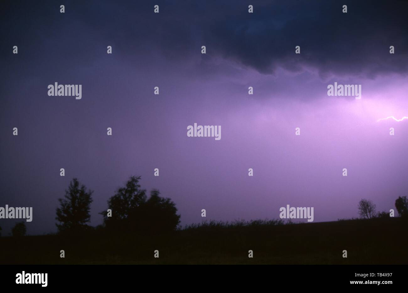 Stormy Sky Stock Photo