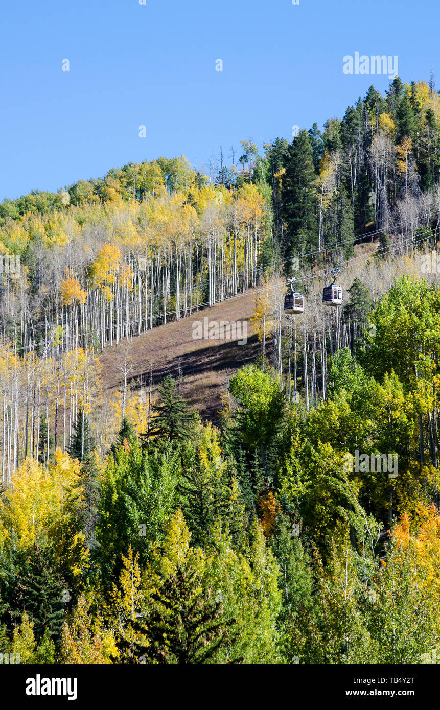 Eagle Bahn Gondola in Vail, Colorado Stock Photo Alamy