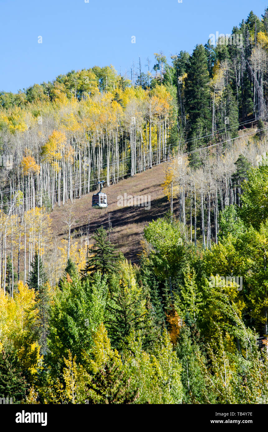 Eagle Bahn Gondola in Vail, Colorado Stock Photo Alamy