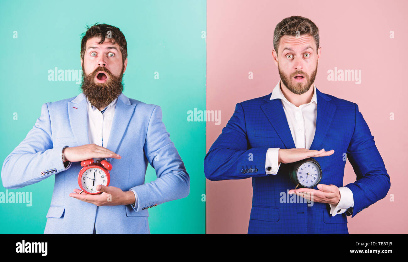 Clock Discipline Alarm clocks together hi-res stock photography and images - Alamy
