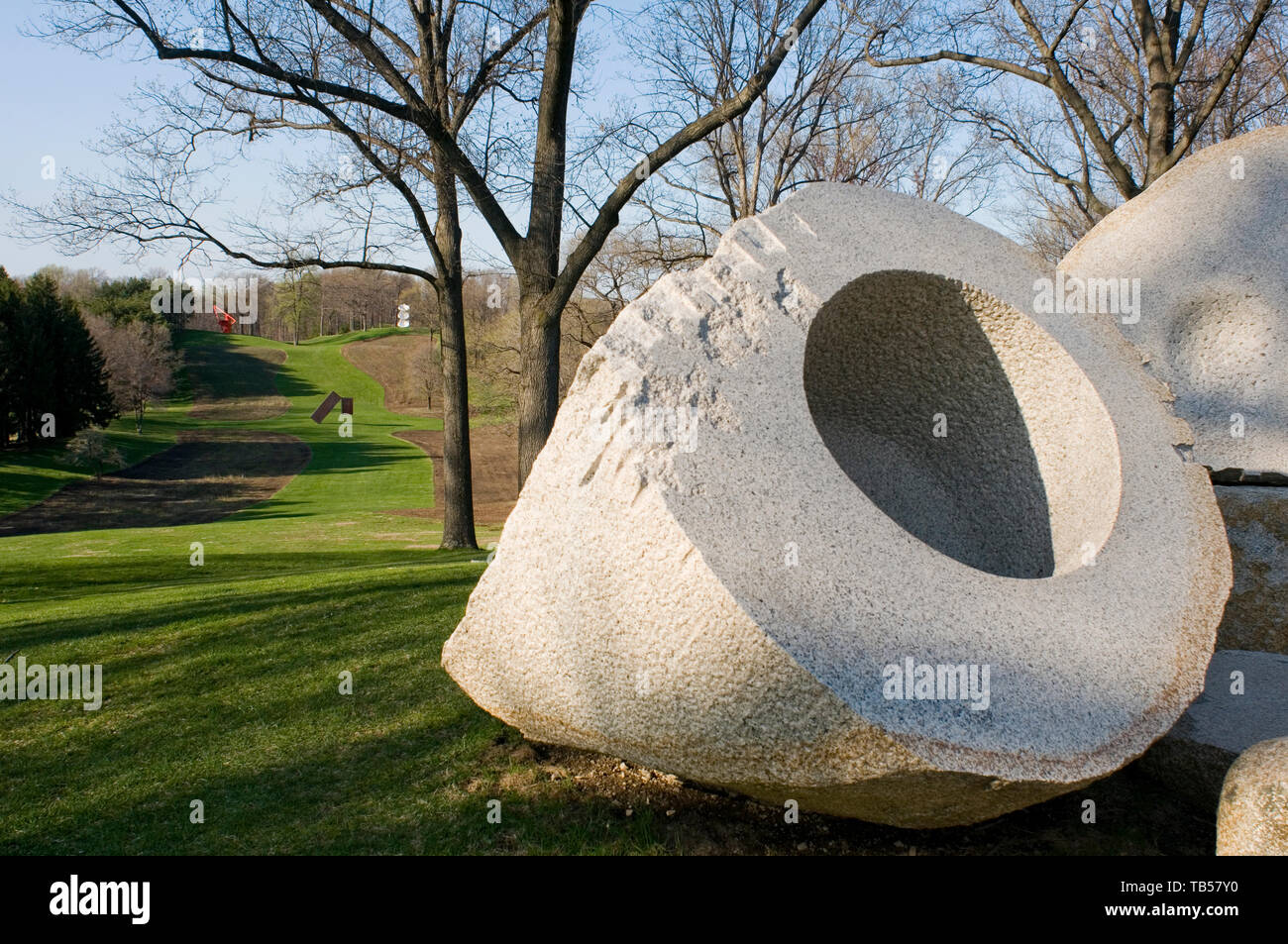 Storm King Sculpture Park Upstate Cornwall New York Stock Photo