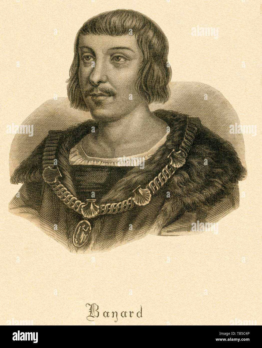 Europa, Frankreich, Grenoble, Pierre du Terrail, Chevalier de Bayard