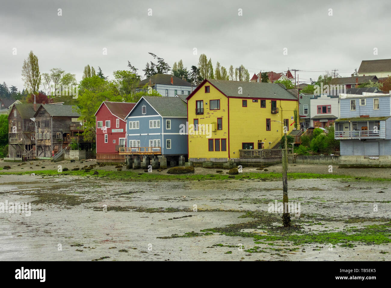 Coupeville wharf coupeville whidbey island hires stock photography and