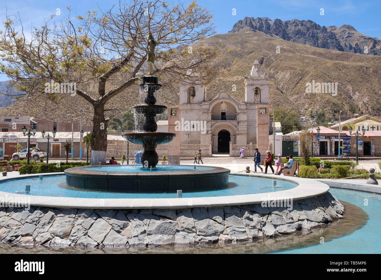 Chivay Plaza de Armas