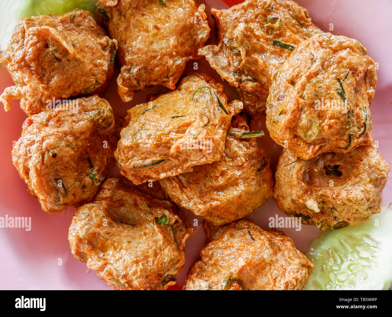 Deep fried white fish cake hires stock photography and images Alamy