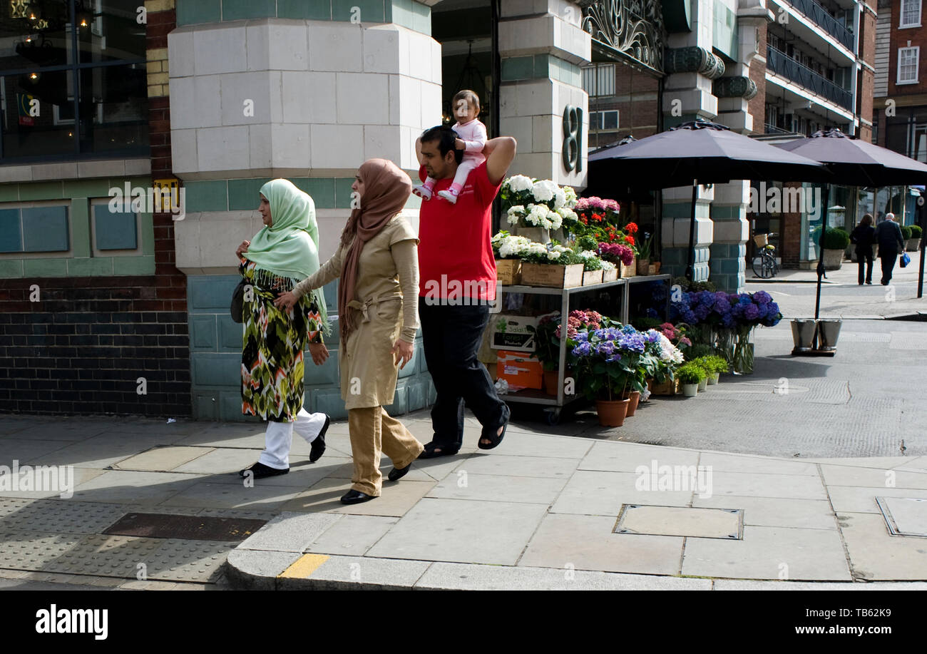 Summer day in Chelsea, London, UK Stock Photo