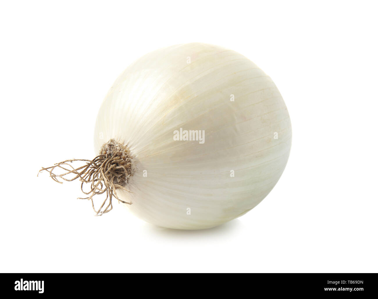Raw onion on white background Stock Photo - Alamy