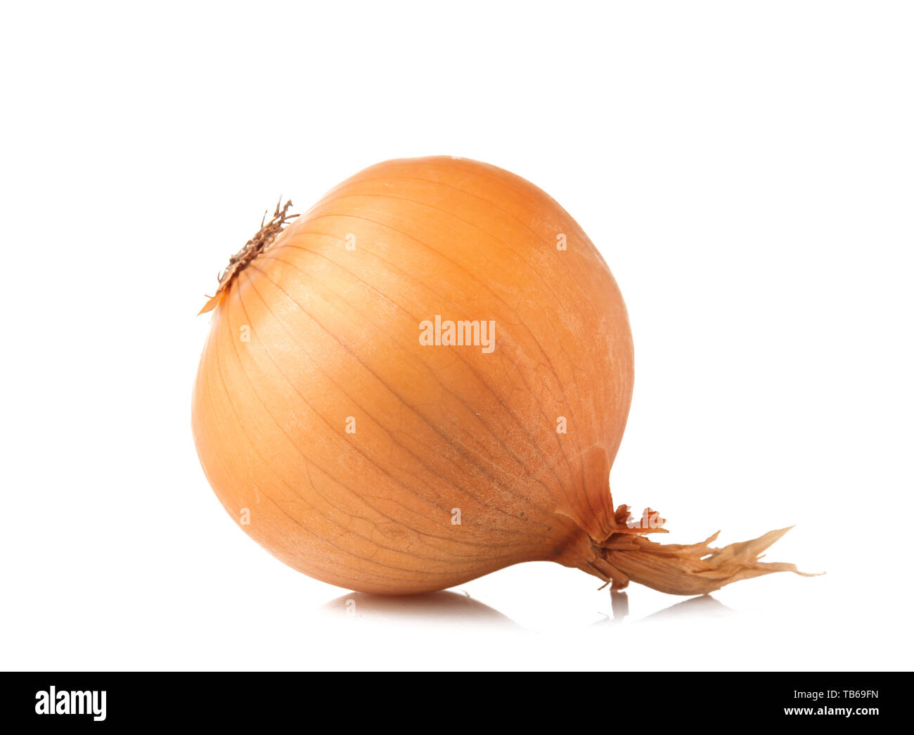 Raw onion on white background Stock Photo - Alamy