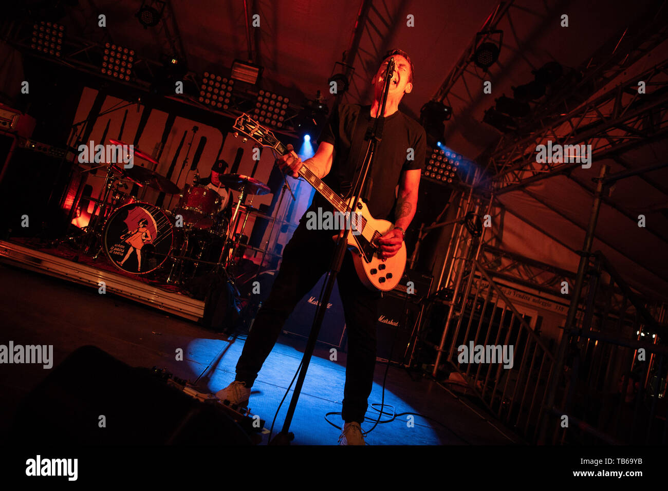 Milano, 29th of May. Jawbreaker performs live @ Circolo Magnolia, Milano. Copyright Davide Merli / Alamy Stock Photo