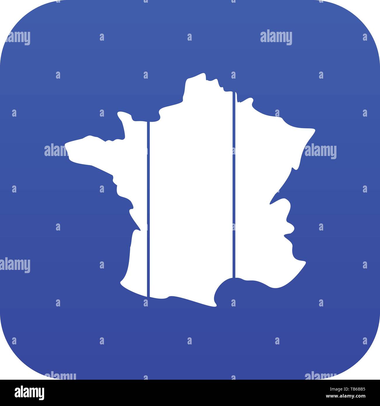 France icon digital blue Stock Vector Image & Art - Alamy