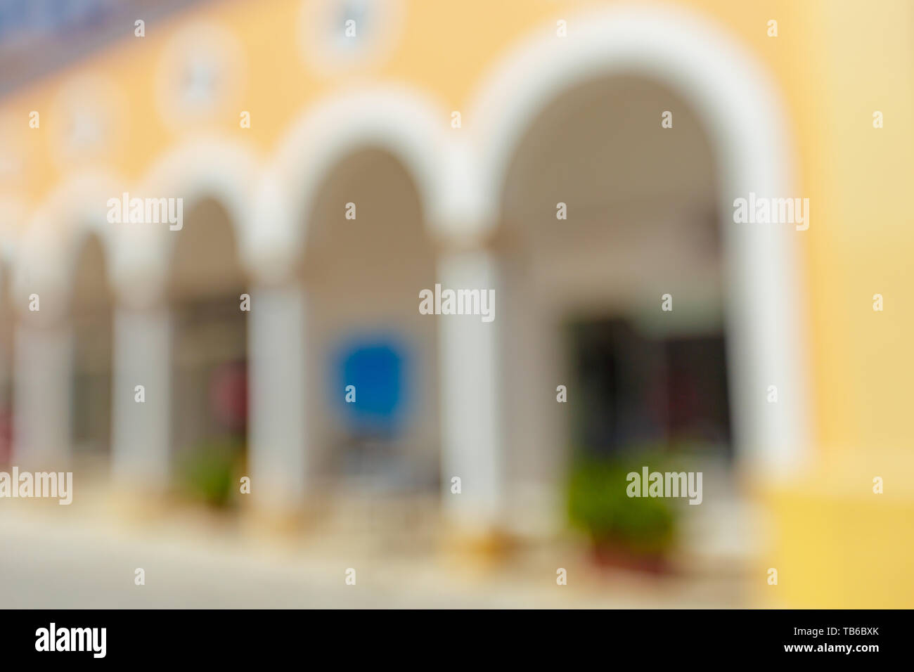 Abstract blur city bokeh background Stock Photo - Alamy