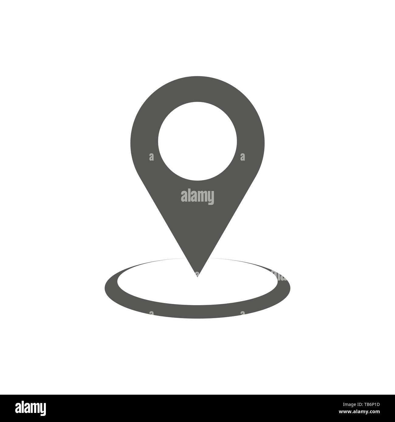 Maps pin. Location pin. Location map icon. Pin icon vector isolated on ...