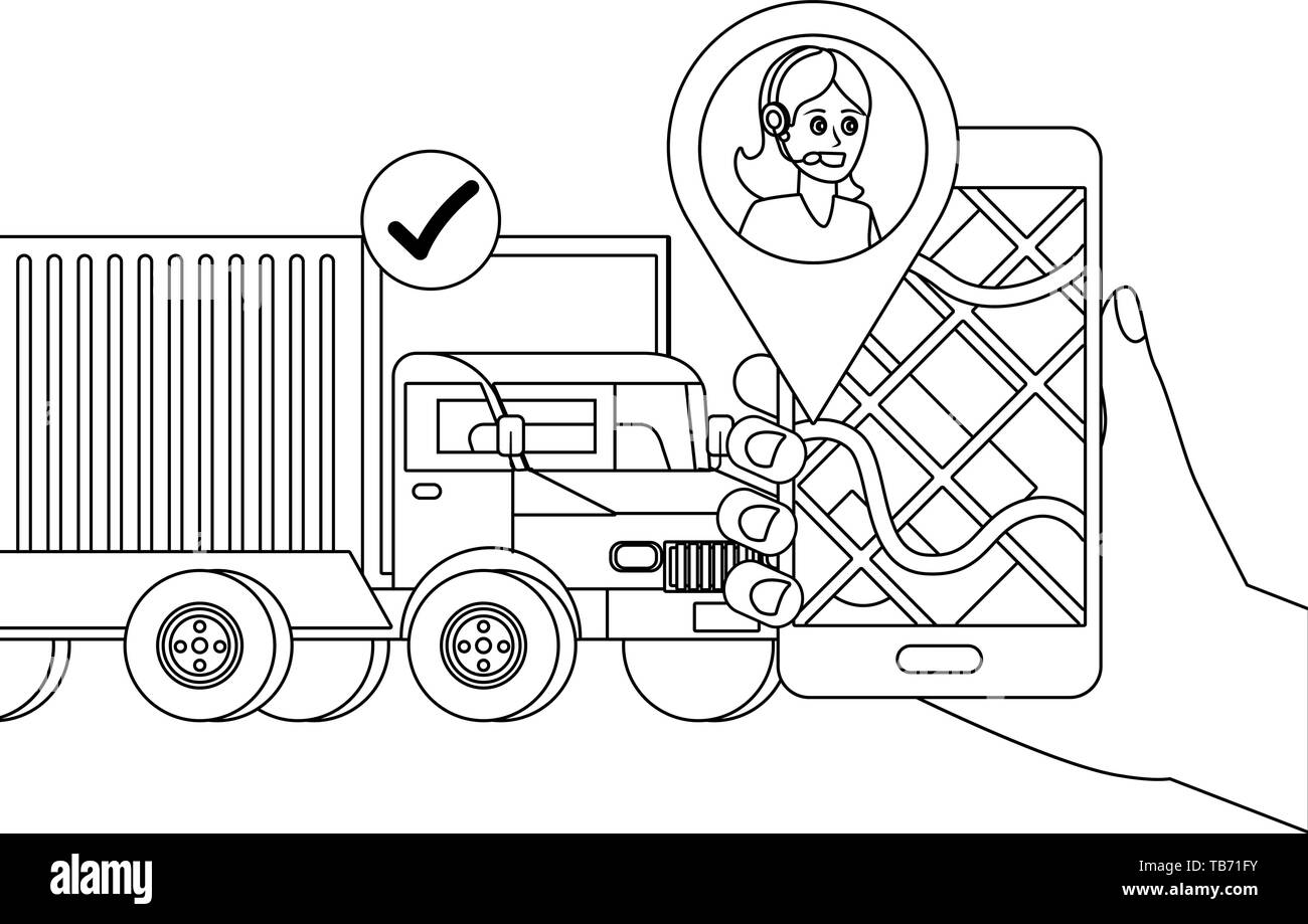 customer support logistics service tracking and delivery call center ...