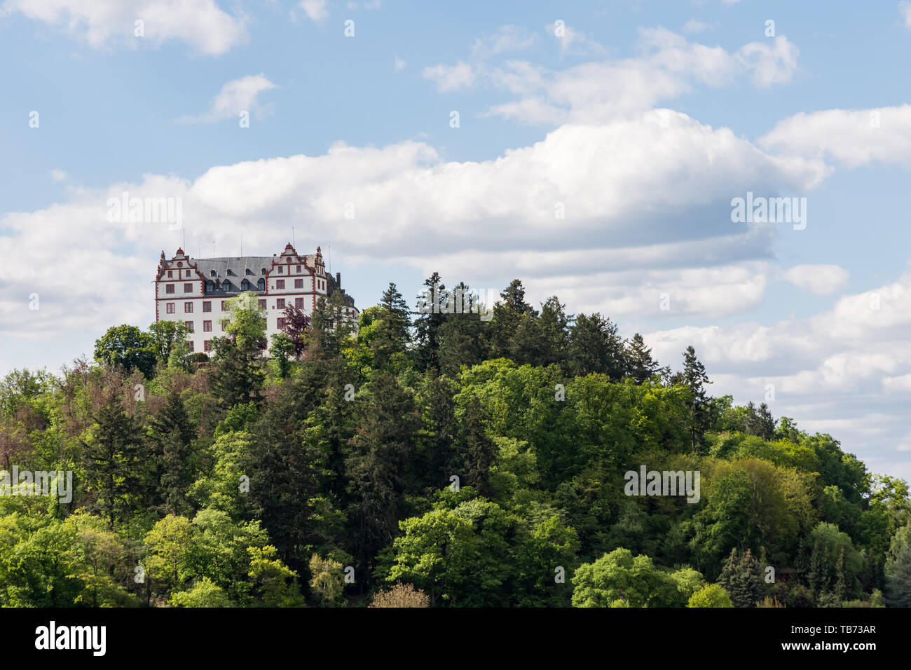 Lichtenberg castle, Fischbachtal, Odenwald, Hesse, Germany Stock Photo