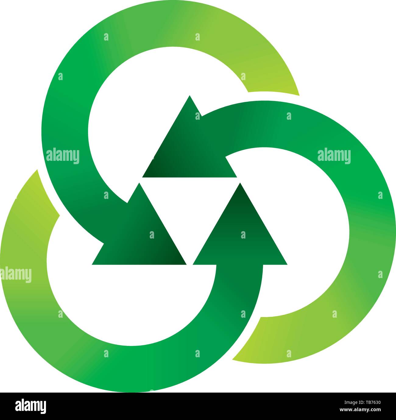 Recycle Symbol Logo PNG vector in SVG, PDF, AI, CDR format