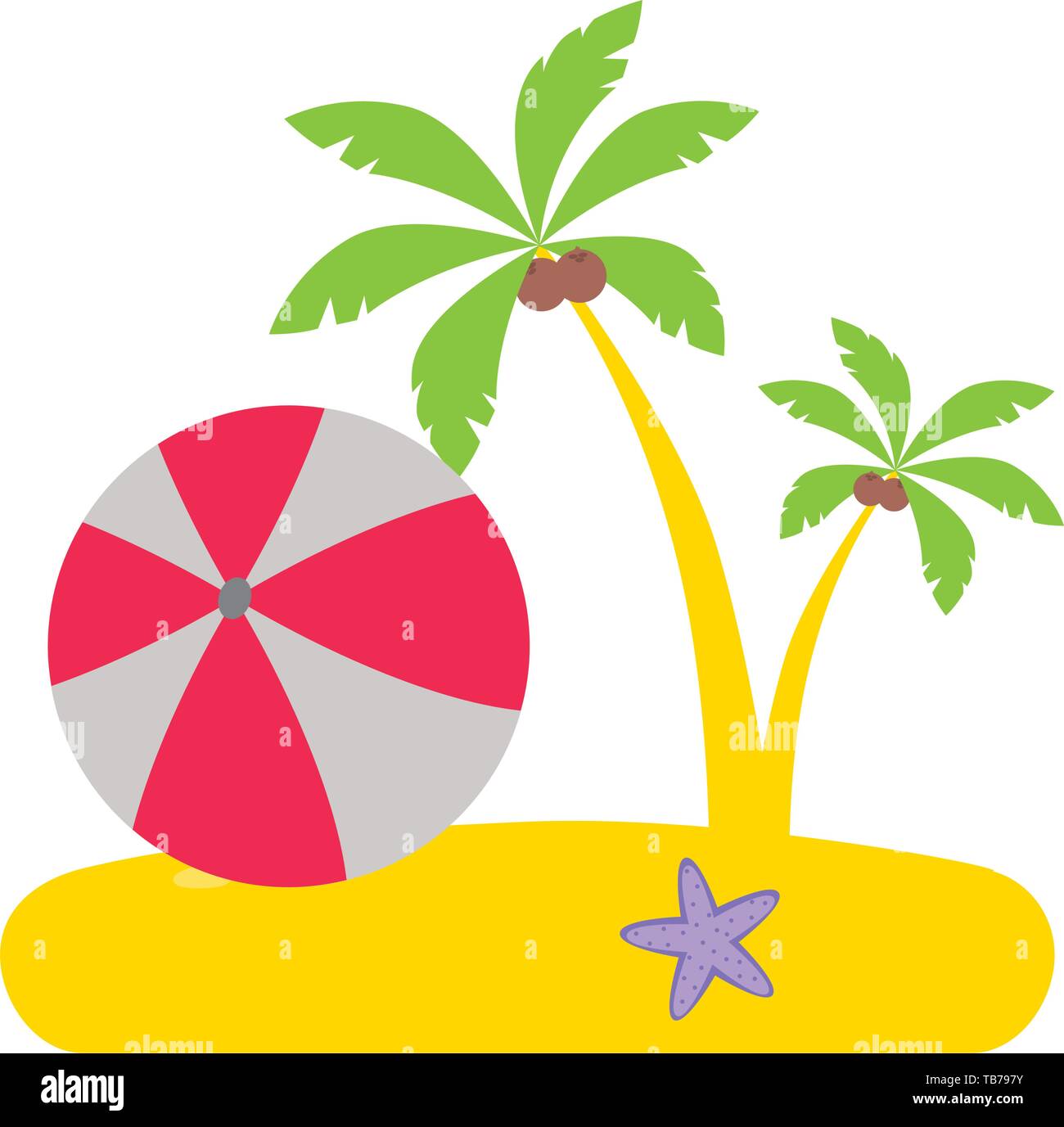 beach vacations image Stock Vector Image & Art Alamy
