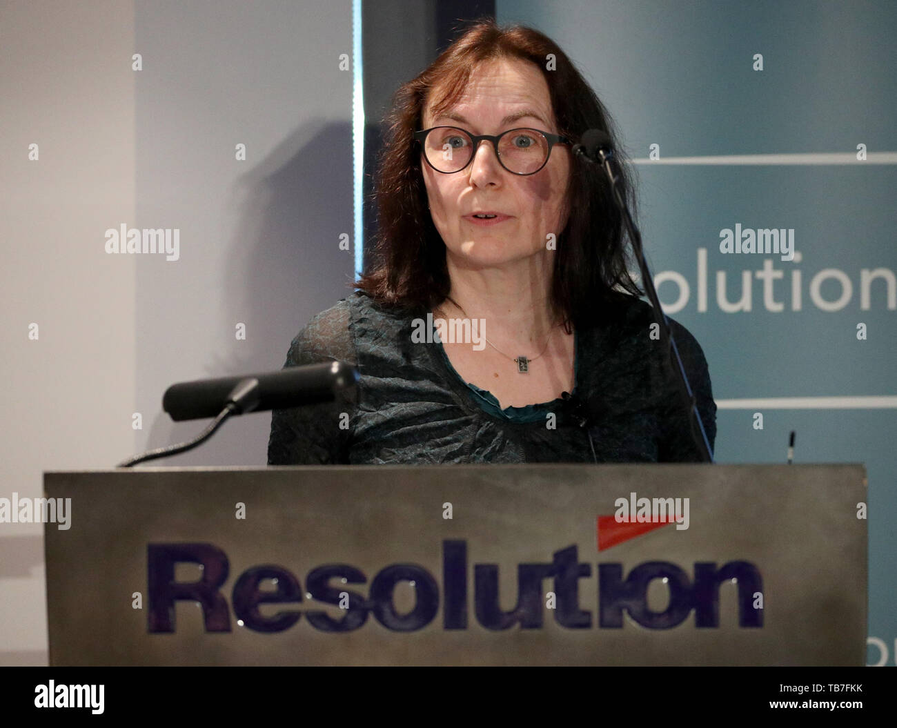 Low pay commissioner professor sarah brown hires stock photography and