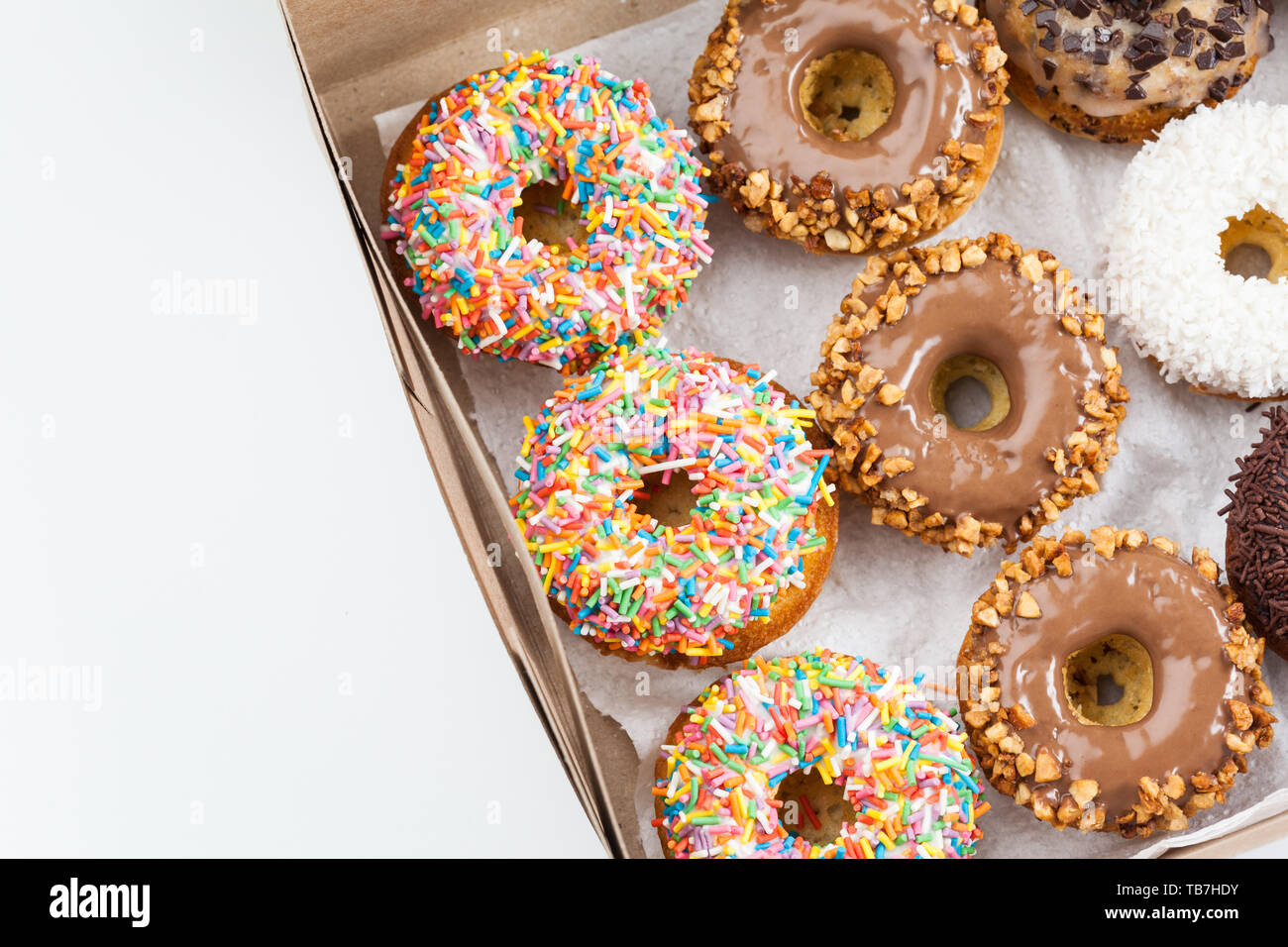 Set up donuts cake hi-res stock photography and images - Alamy