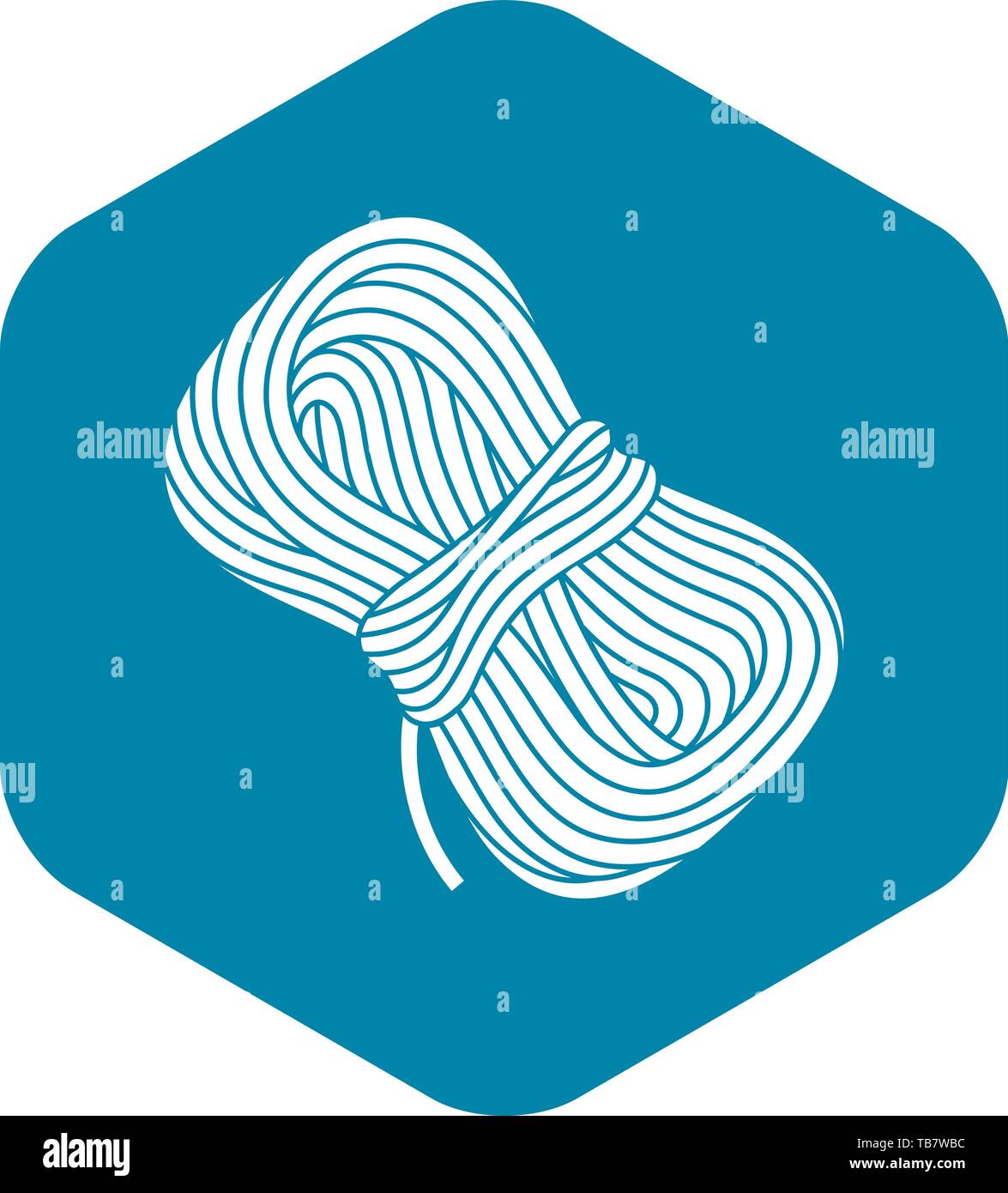 Hiking rope icon, simple style Stock Vector Image & Art - Alamy