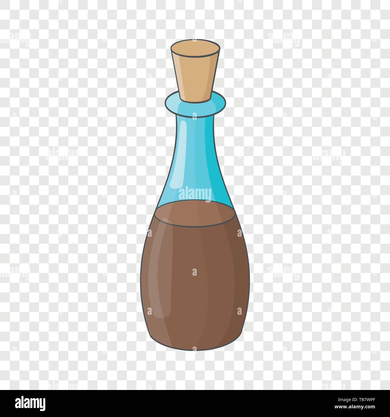 Soy sauce bottle icon, cartoon style Stock Vector Image & Art Alamy