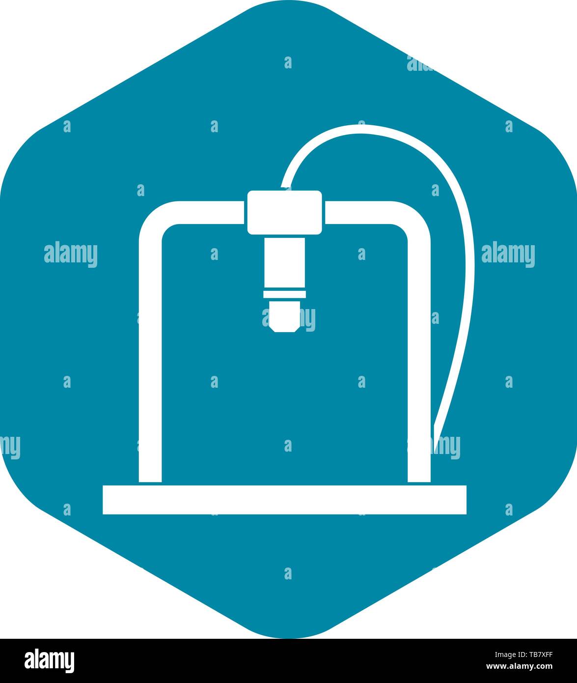 3D printer frame icon simple Stock Vector Image & Art - Alamy