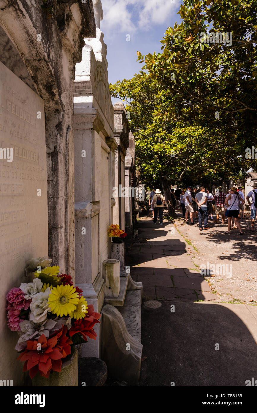 New Orleans La Usa May 26 2019 Vertical Photo Of Tourists