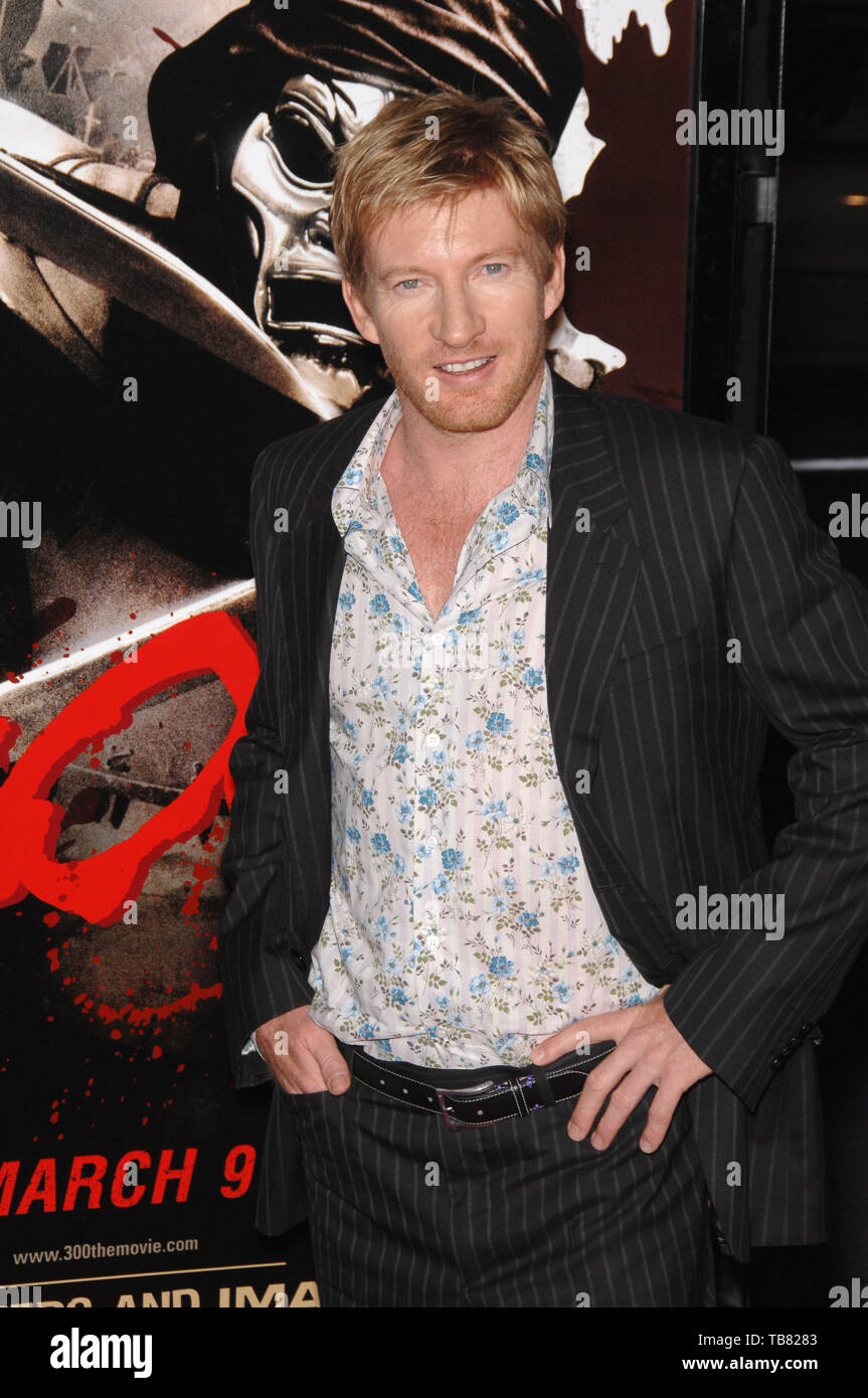 LOS ANGELES, CA. March 05, 2007: David Wenham at the Los Angeles premiere of '300' at the Grauman's Chinese Theatre, Hollywood. Stock Photo