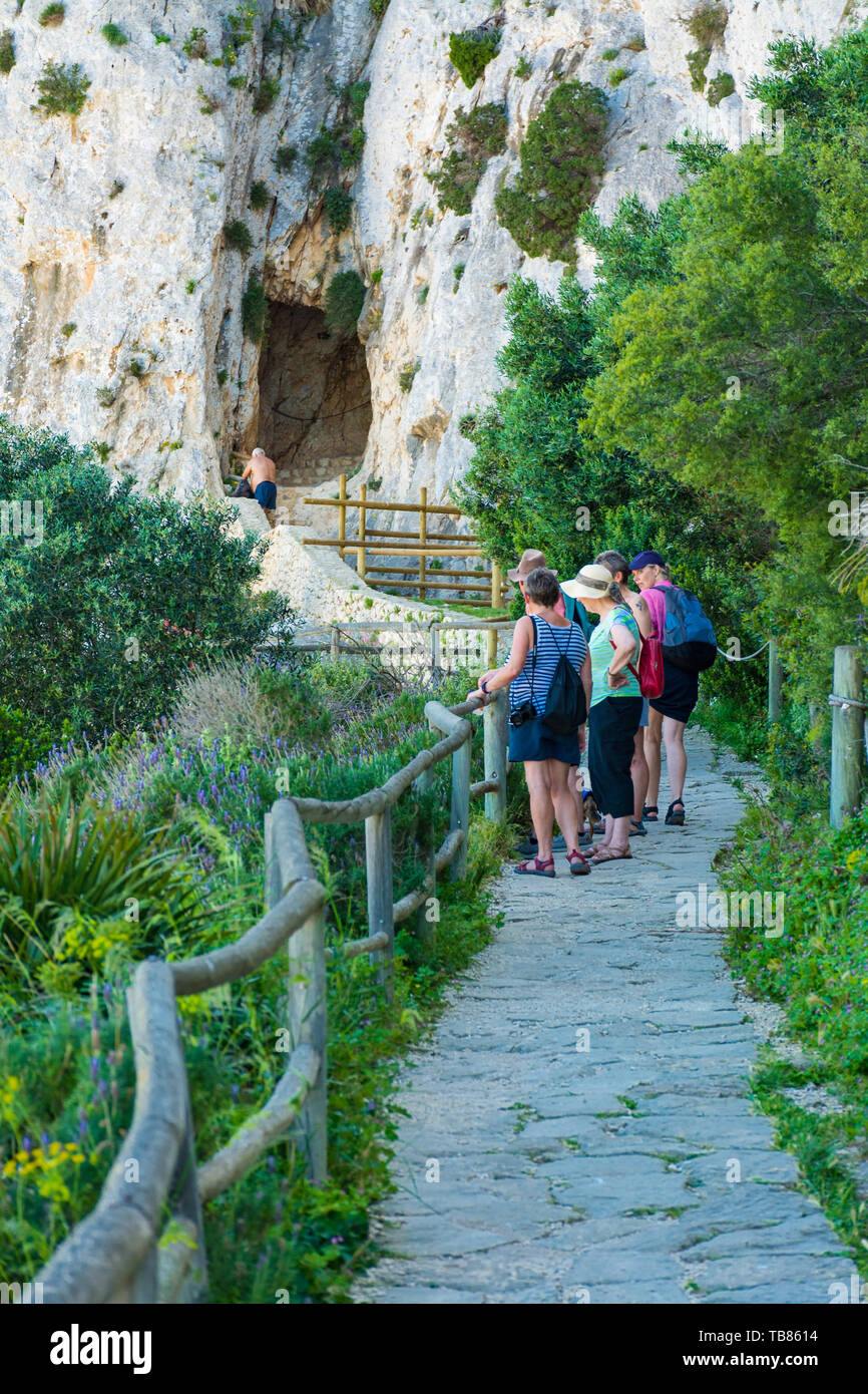 Calpe rock climb hi-res stock photography and images - Alamy