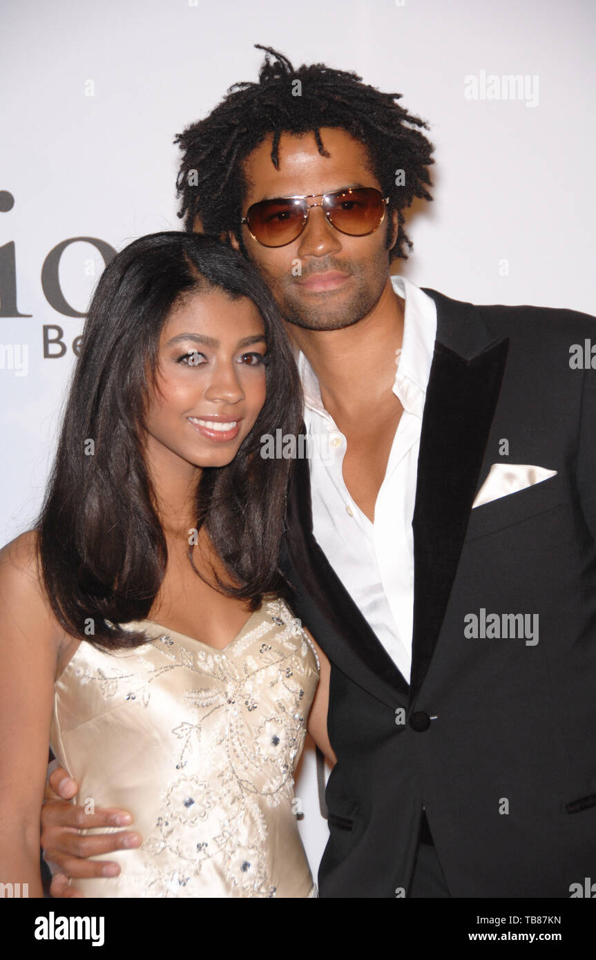 LOS ANGELES, CA. April 21, 2007: Eric Benet & daughter India Benet at the first annual Class of Hope Prom 2007 charity gala at the Sportsmen's Lodge, Studio City. © 2007 Paul Smith / Featureflash Stock Photo