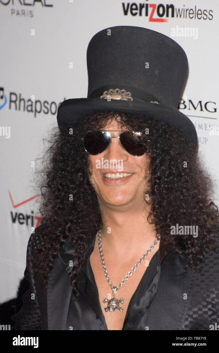 Slash 2007 LOS ANGELES, CA. February 10, 2007: SLASH of Velvet Revolver at the ...