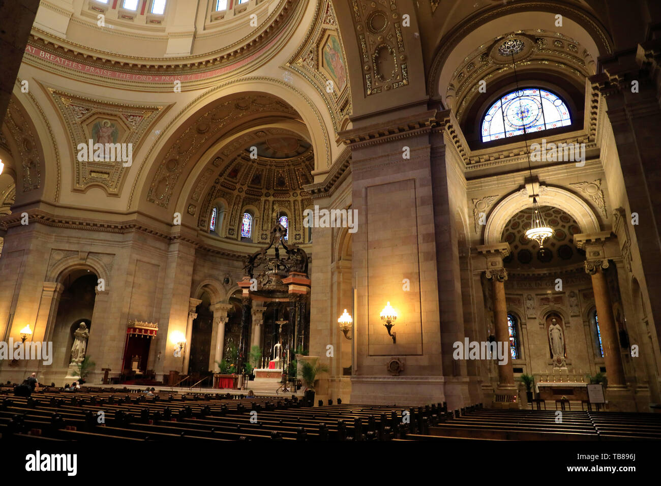 St. Paul Cathedral Interior High Resolution Stock Photography and